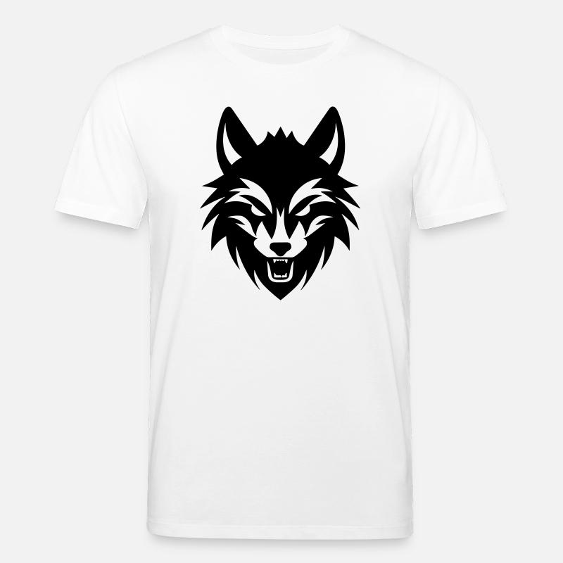 Wolf - Stanley/Stella Unisex Bio-T-Shirt CREATOR  - Weiß