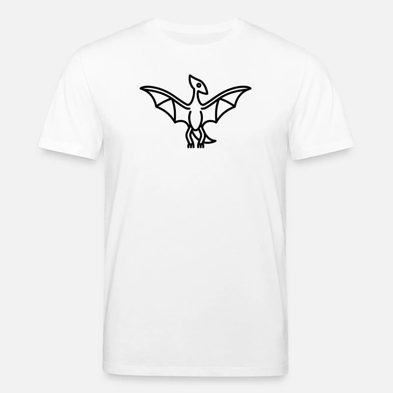 ptérodactyle - T-shirt bio CREATOR Stanley/Stella Unisexe - blanc