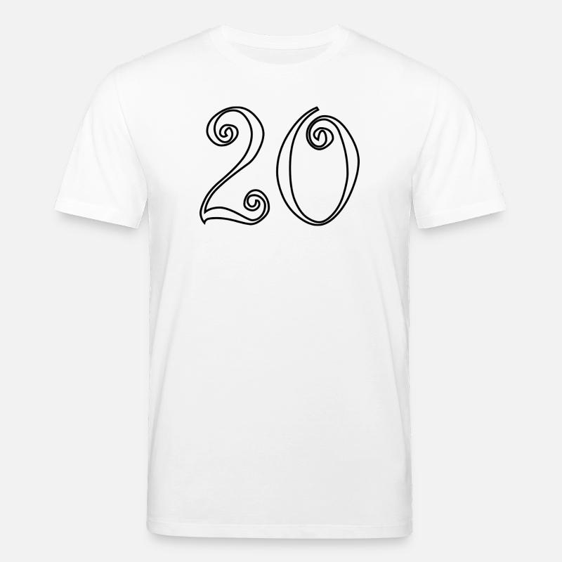 ANNIVERSAIRE. HAPPY BIRTHDAY. JOYEUX ANNIVERSAIRE. - T-shirt bio CREATOR Stanley/Stella Unisexe - blanc