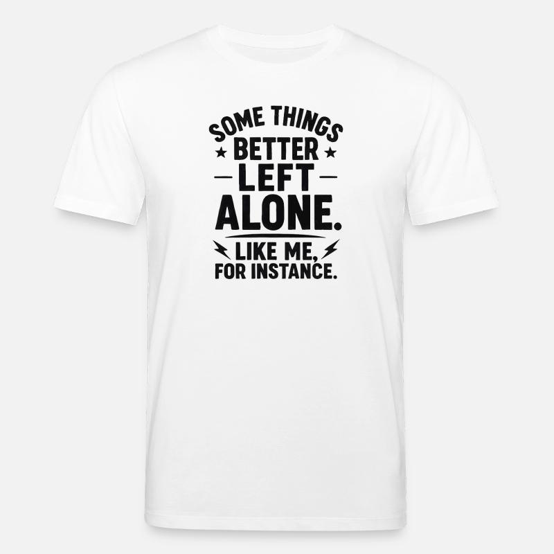 Lustiger Spruch Introvertierte Nerds Geschenkidee - Stanley/Stella Unisex Bio-T-Shirt CREATOR  - Weiß