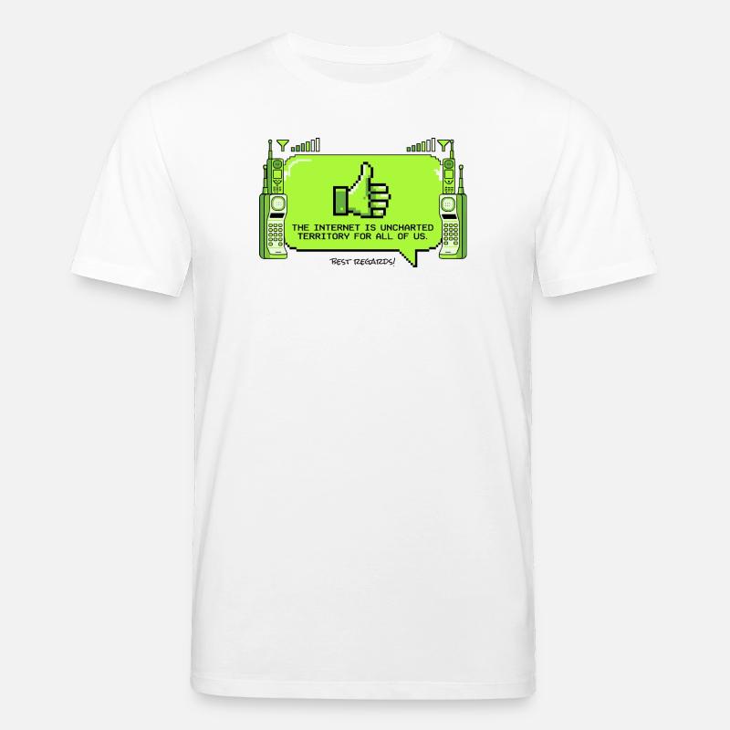 Das Internet Ist Neuland - Stanley/Stella Unisex Bio-T-Shirt CREATOR  - Weiß