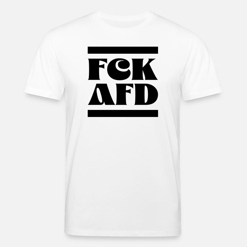 Fck Afd - Stanley/Stella Unisex Bio-T-Shirt CREATOR  - Weiß