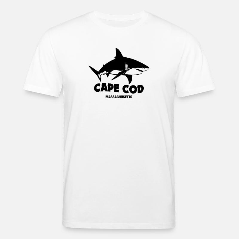Cape Cod - grands requins blancs - T-shirt bio CREATOR Stanley/Stella Unisexe - blanc