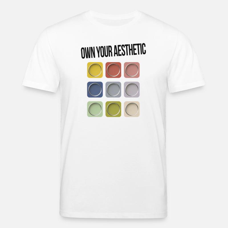 Assumez votre esthétique – Déclaration moderne - T-shirt bio CREATOR Stanley/Stella Unisexe - blanc