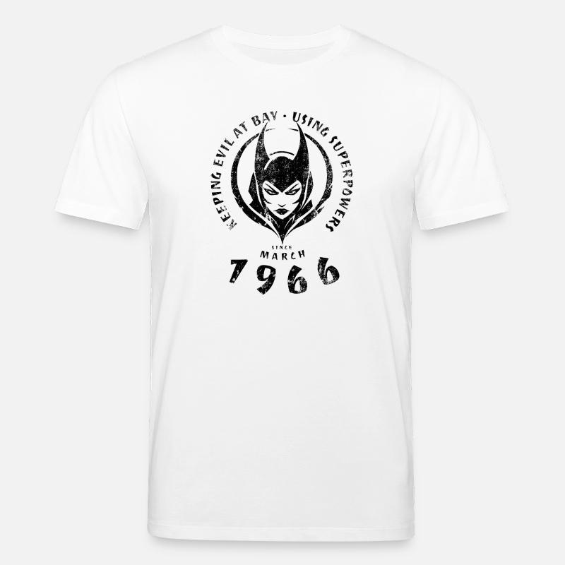 60. Birthday Using Superpowers Since 03/1966 - Stanley/Stella CREATOR Unisex Organic T-Shirt - white