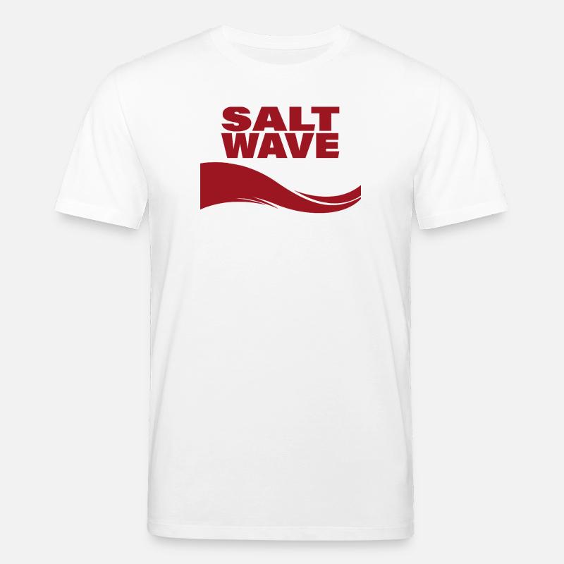 SALT WAVE - Stanley/Stella Unisex Bio-T-Shirt CREATOR  - Weiß
