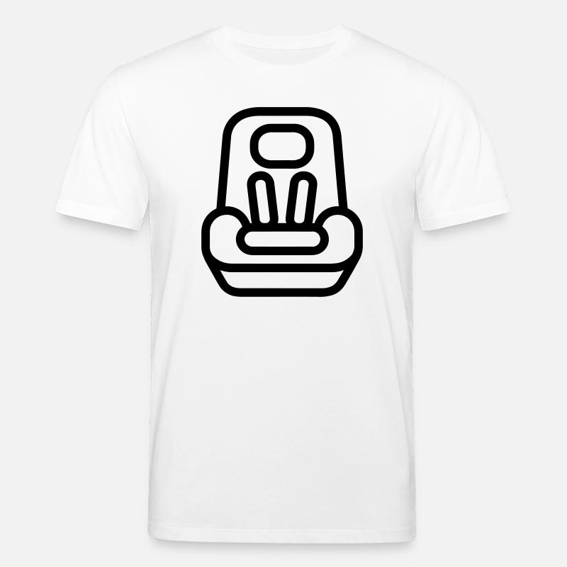 siège auto bébé - T-shirt bio CREATOR Stanley/Stella Unisexe - blanc