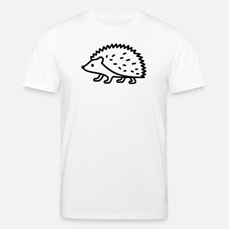 Igel - Stanley/Stella Unisex Bio-T-Shirt CREATOR  - Weiß