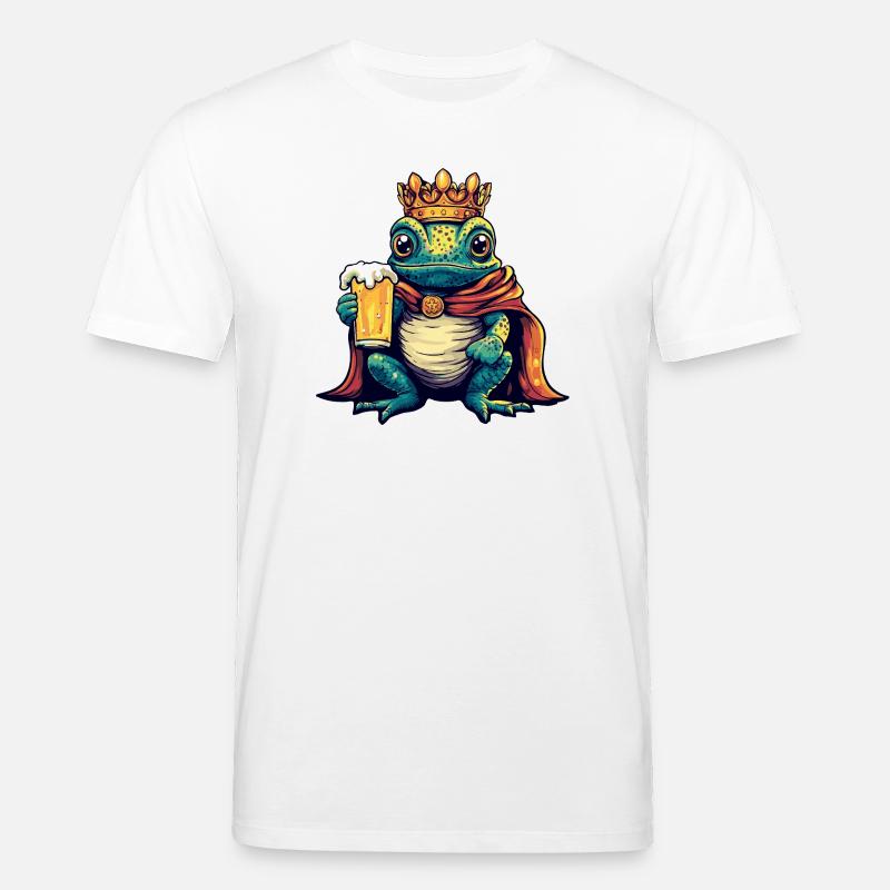 Chameleon Bier König - Stanley/Stella Unisex Bio-T-Shirt CREATOR  - Weiß