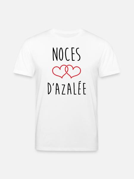 Azaleas Hochzeit 57 Jahre Ehe - Stanley/Stella Unisex Bio-T-Shirt CREATOR  - Weiß