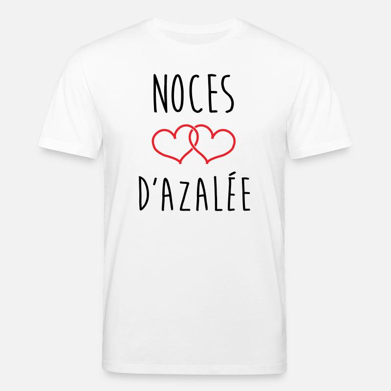 Azaleas Hochzeit 57 Jahre Ehe - Stanley/Stella Unisex Bio-T-Shirt CREATOR  - Weiß