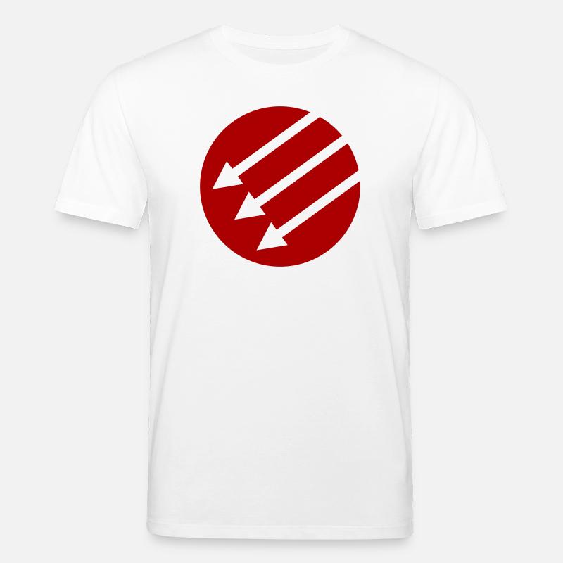 Iron Front / Eiserne Front / Järnfronten - Stanley/Stella CREATOR Unisex Organic T-Shirt - white