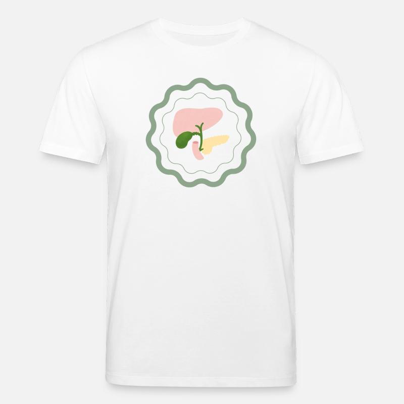 Modèle anatomique - T-shirt bio CREATOR Stanley/Stella Unisexe - blanc