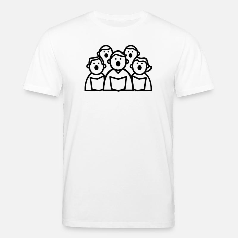 chorale - T-shirt bio CREATOR Stanley/Stella Unisexe - blanc