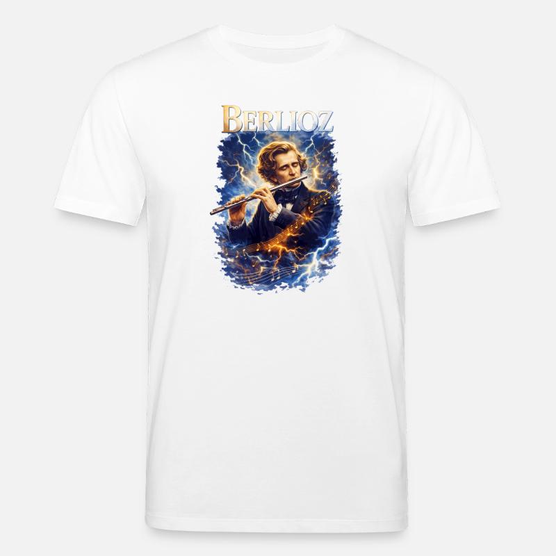 Berlioz Flöte Sturmklang - Stanley/Stella Unisex Bio-T-Shirt CREATOR  - Weiß