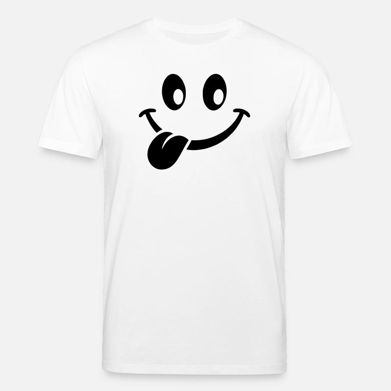 smilie - Stanley/Stella Unisex Bio-T-Shirt CREATOR  - Weiß
