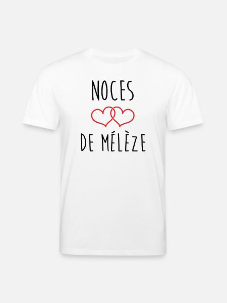 Larch Wedding 69 Jahre Ehe - Stanley/Stella Unisex Bio-T-Shirt CREATOR - Weiß