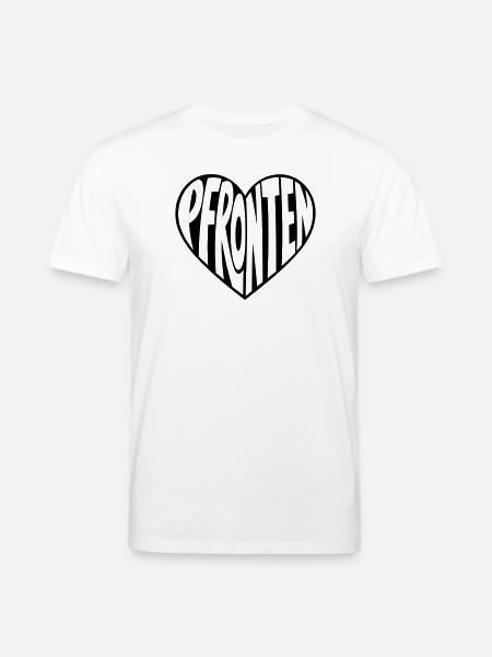 Pfronten Allgäu im Herzen - Stanley/Stella Unisex Bio-T-Shirt CREATOR  - Weiß
