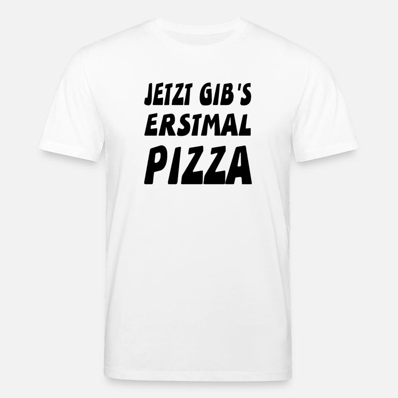 Pizza - Stanley/Stella Unisex Bio-T-Shirt CREATOR  - Weiß