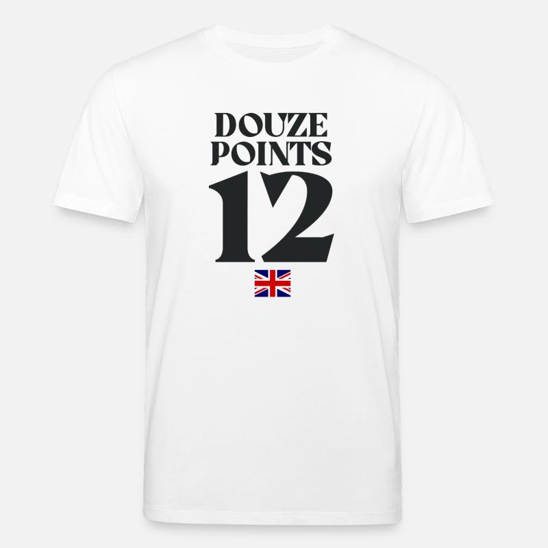 Douze Points Eurovision - T-shirt bio CREATOR Stanley/Stella Unisexe - blanc
