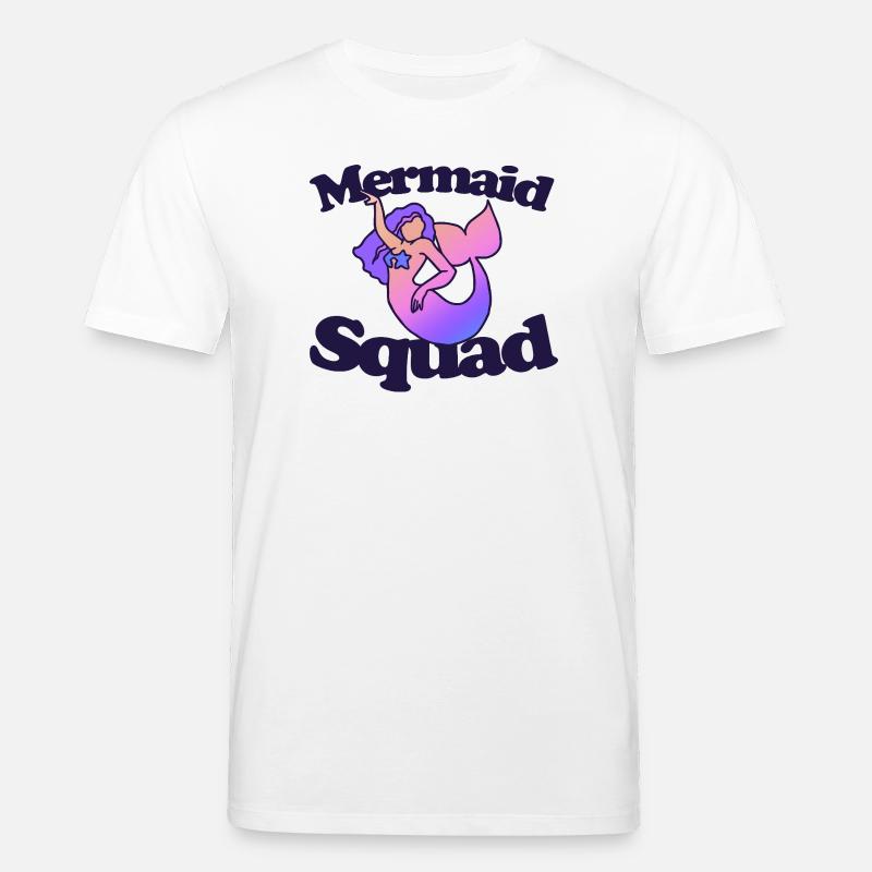 Meerjungfrauen-Squad-Gradient - Stanley/Stella Unisex Bio-T-Shirt CREATOR  - Weiß