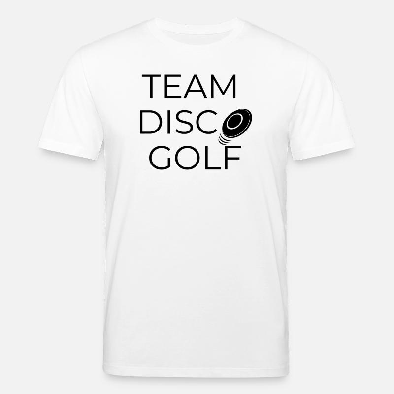 Team Disco Golf - Design mit Scheibe - Stanley/Stella Unisex Bio-T-Shirt CREATOR  - Weiß