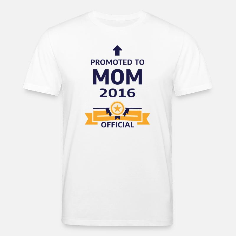 Beförderung zur Mutter 2016 - Stanley/Stella Unisex Bio-T-Shirt CREATOR  - Weiß