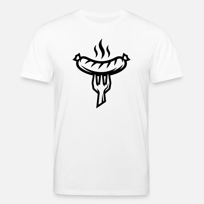 Wurst Bratwurst - Stanley/Stella Unisex Bio-T-Shirt CREATOR  - Weiß