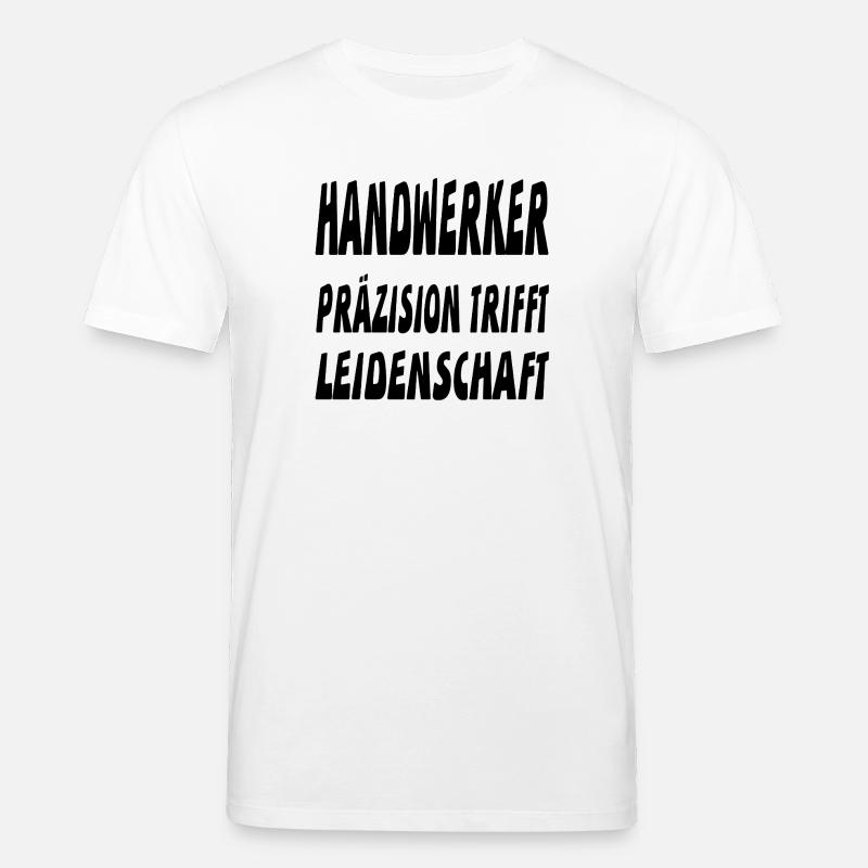 Handwerker - Stanley/Stella Unisex Bio-T-Shirt CREATOR  - Weiß