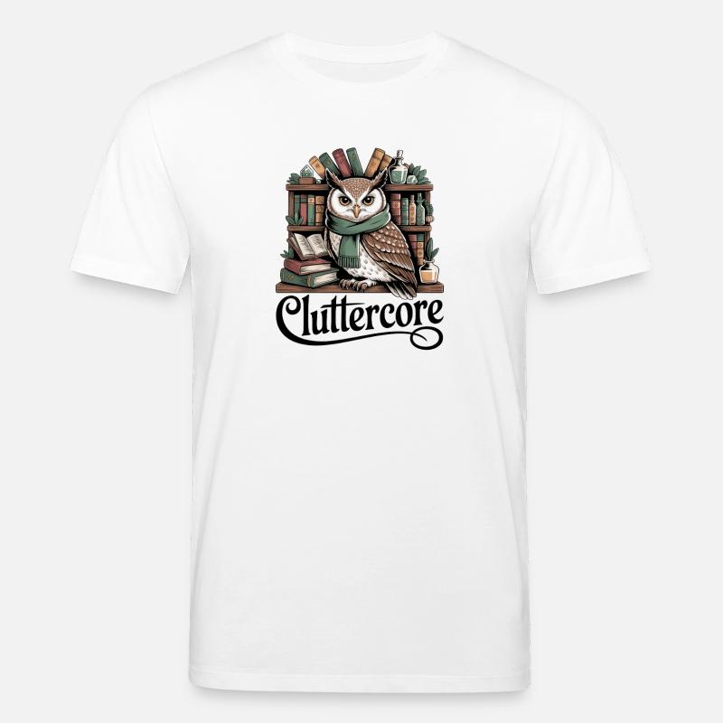 Passionné de Cluttercore - T-shirt bio CREATOR Stanley/Stella Unisexe - blanc