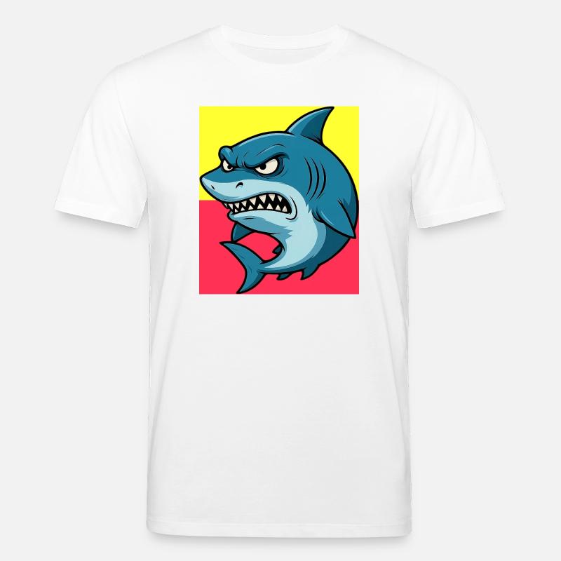 Requin - T-shirt bio CREATOR Stanley/Stella Unisexe - blanc