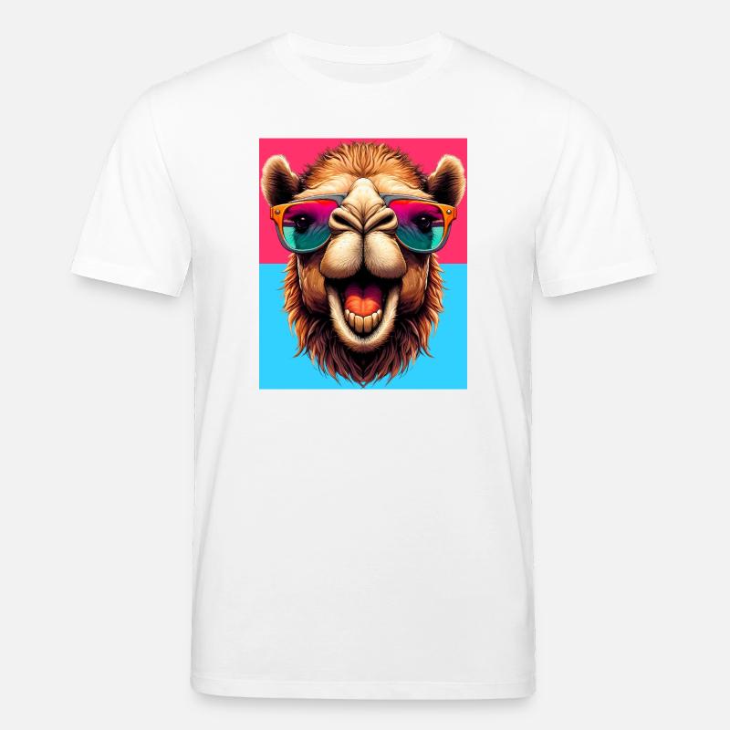 Kamel - Stanley/Stella Unisex Bio-T-Shirt CREATOR  - Weiß