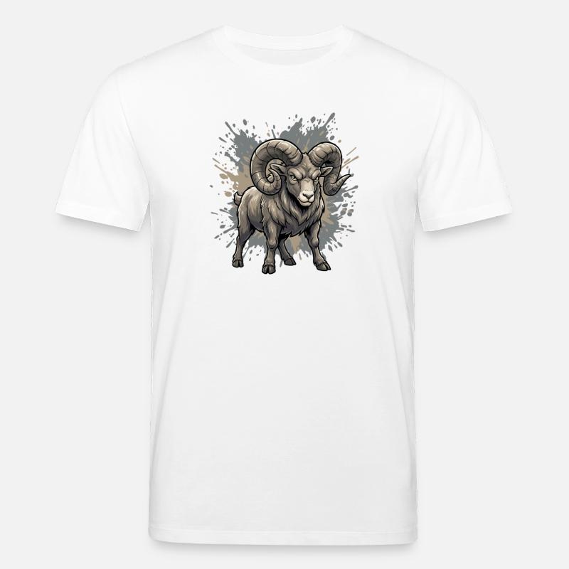 Widderkraft Graustufen - Stanley/Stella Unisex Bio-T-Shirt CREATOR  - Weiß