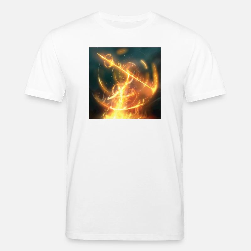 Fire Spear - Stanley/Stella Unisex Bio-T-Shirt CREATOR  - Weiß