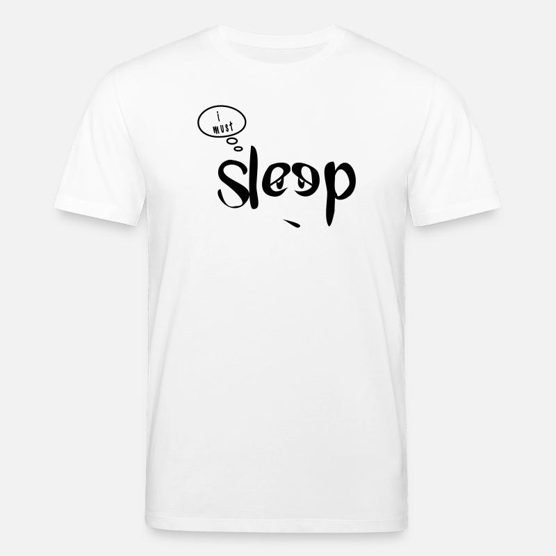 schläfrig - Stanley/Stella Unisex Bio-T-Shirt CREATOR  - Weiß