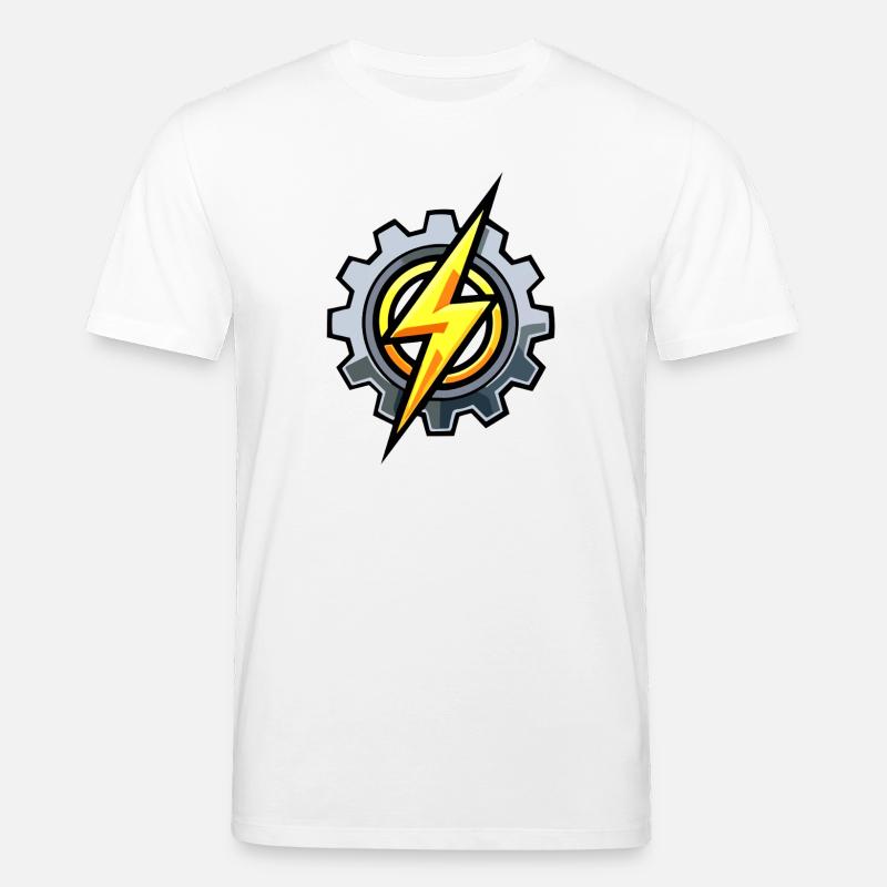 Gear Blitz – Electrical Engineering & Mechanics - Stanley/Stella CREATOR Unisex Organic T-Shirt - white
