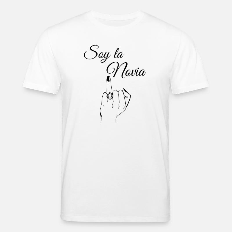 Ich bin die Abschiedsbraut - Stanley/Stella Unisex Bio-T-Shirt CREATOR  - Weiß