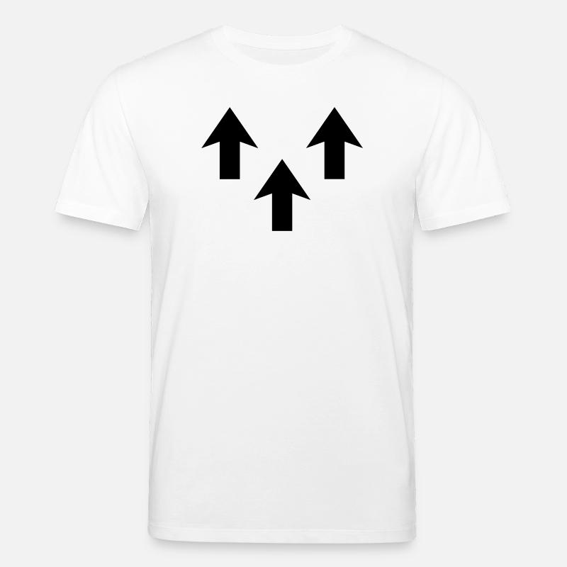 Flèches - T-shirt bio CREATOR Stanley/Stella Unisexe - blanc