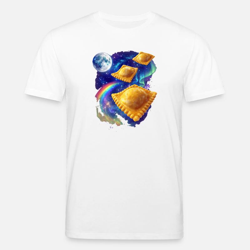 Ravioli de l’espace - T-shirt bio CREATOR Stanley/Stella Unisexe - blanc