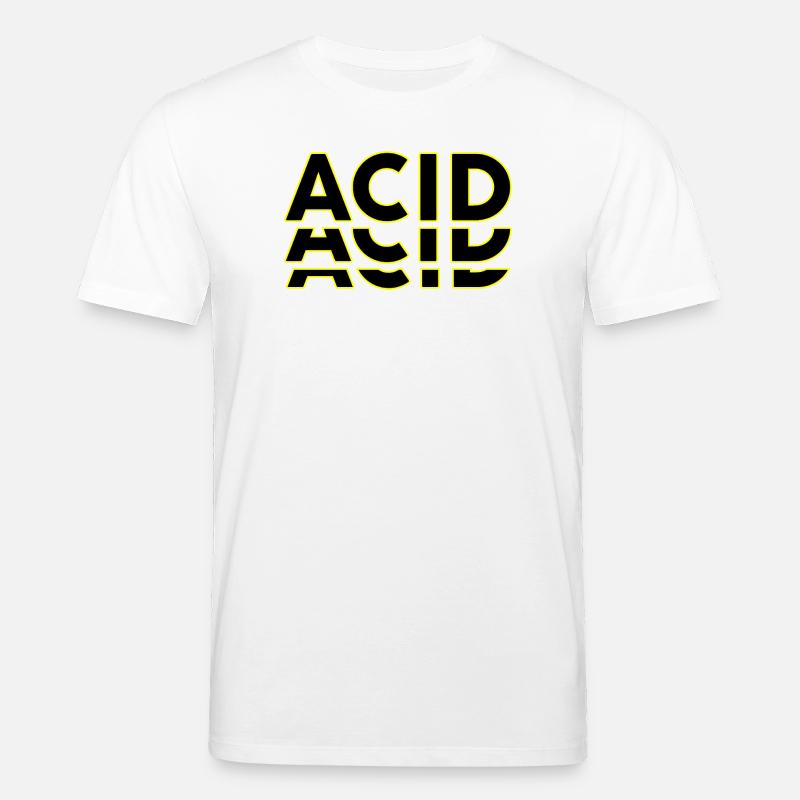 Acid Techno Amelie Harte Dunkle Beats - Stanley/Stella Unisex Bio-T-Shirt CREATOR  - Weiß