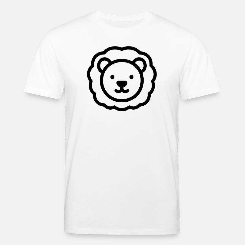 lion - T-shirt bio CREATOR Stanley/Stella Unisexe - blanc