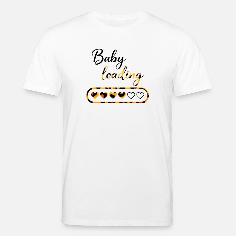 Leopard Loading baby - Stanley/Stella Unisex Bio-T-Shirt CREATOR  - Weiß
