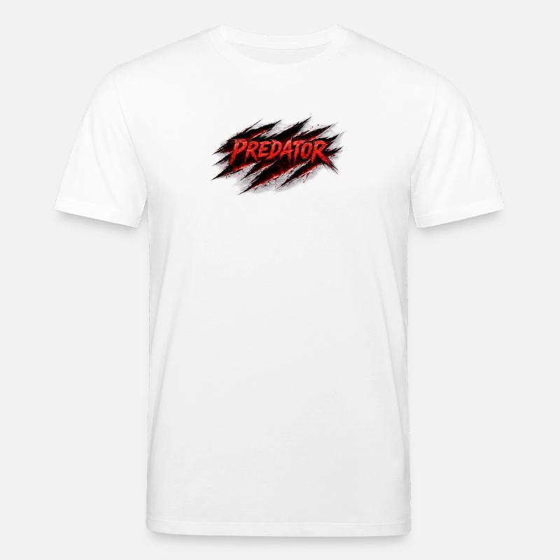 Style rétro Predator Scratch - T-shirt bio CREATOR Stanley/Stella Unisexe - blanc