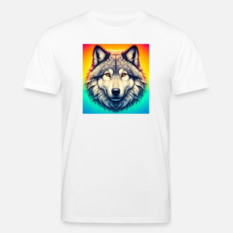 Wolf - Stanley/Stella Unisex Bio-T-Shirt CREATOR  - Weiß