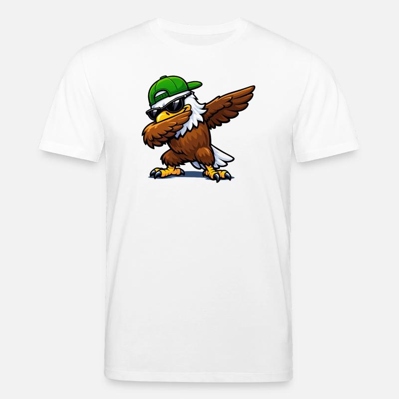 Dabbing Eagle - Stanley/Stella Unisex Bio-T-Shirt CREATOR  - Weiß