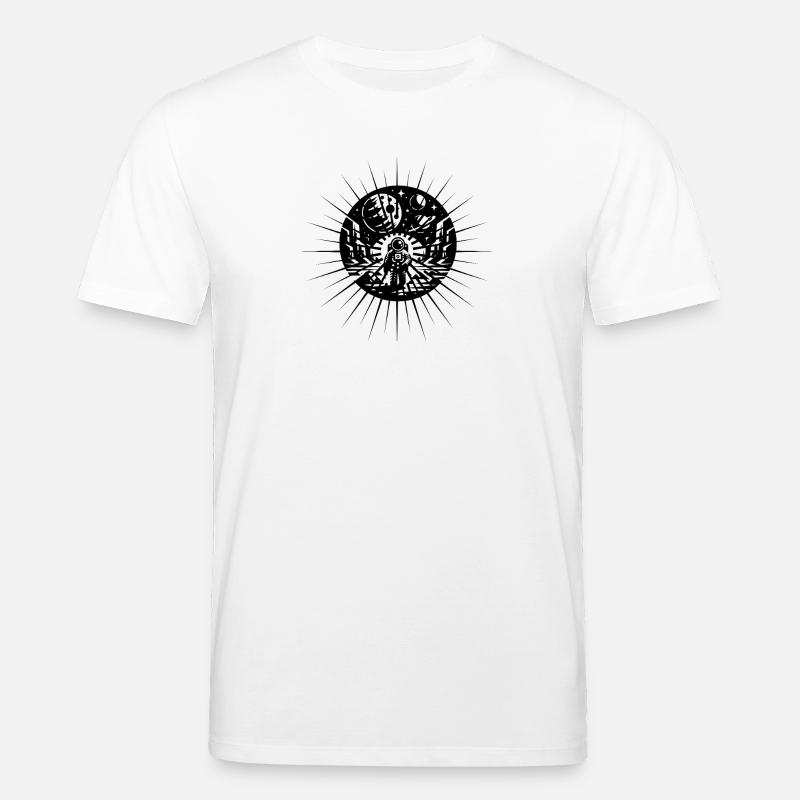 Astronaut Celestial Mandala Galaxy - Stanley/Stella Unisex Bio-T-Shirt CREATOR  - Weiß