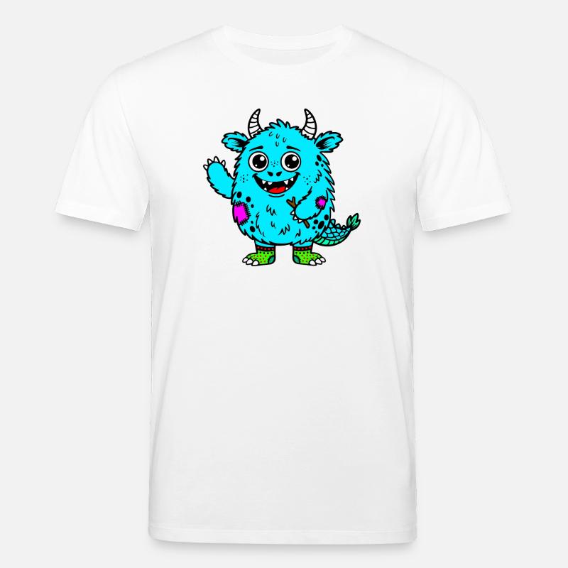 Aquamonster - Stanley/Stella Unisex Bio-T-Shirt CREATOR  - Weiß