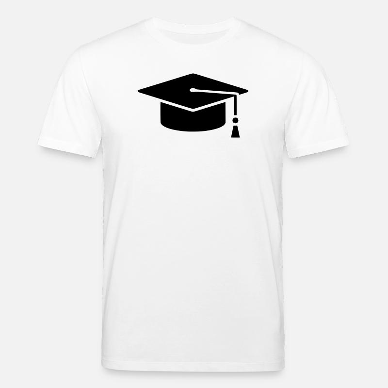 Graduation Cap Absolvent Logo - Stanley/Stella Unisex Bio-T-Shirt CREATOR  - Weiß