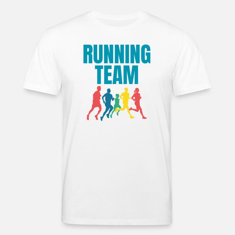 Running Team - Stanley/Stella Unisex Bio-T-Shirt CREATOR  - Weiß