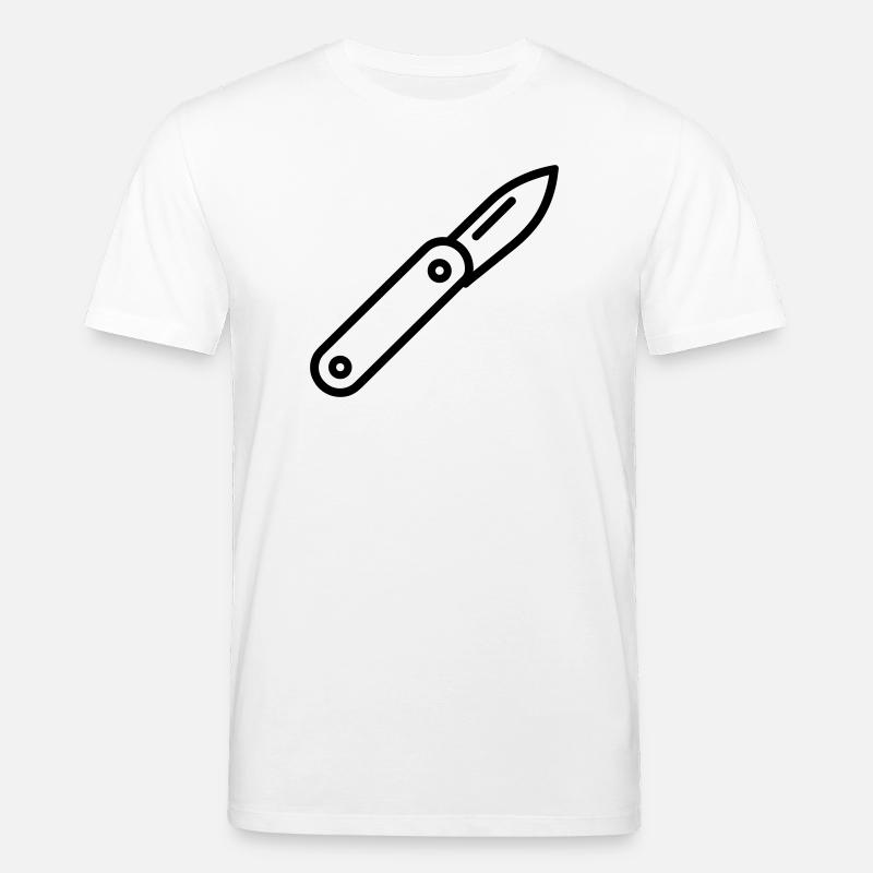 Messer - Stanley/Stella Unisex Bio-T-Shirt CREATOR  - Weiß